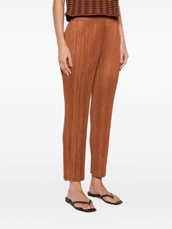 Pleats Please Issey Miyake Pleats Please Trousers | ブラウン