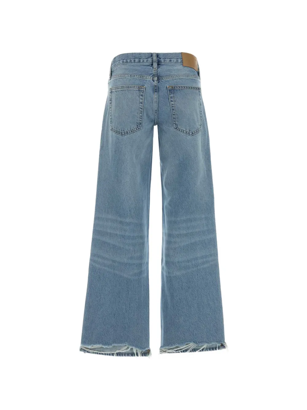 FRAME The Gray wide-leg jeans Blauw