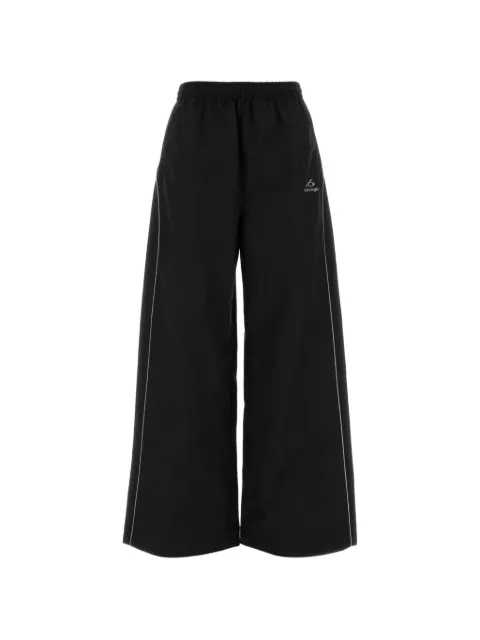 Balenciaga pants anchos con logo estampado