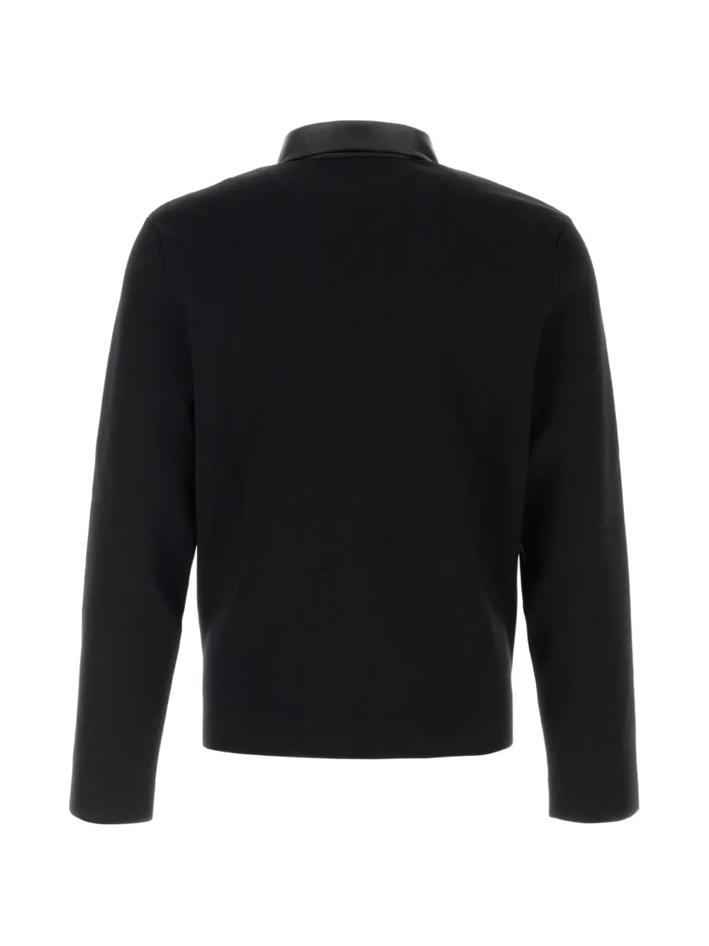 Givenchy Vest met leren afwerking en vlakken Zwart