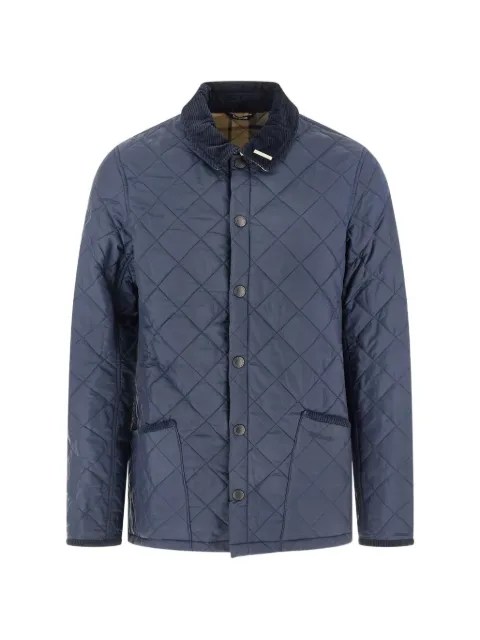Barbour quilted corduroy-collar jacket