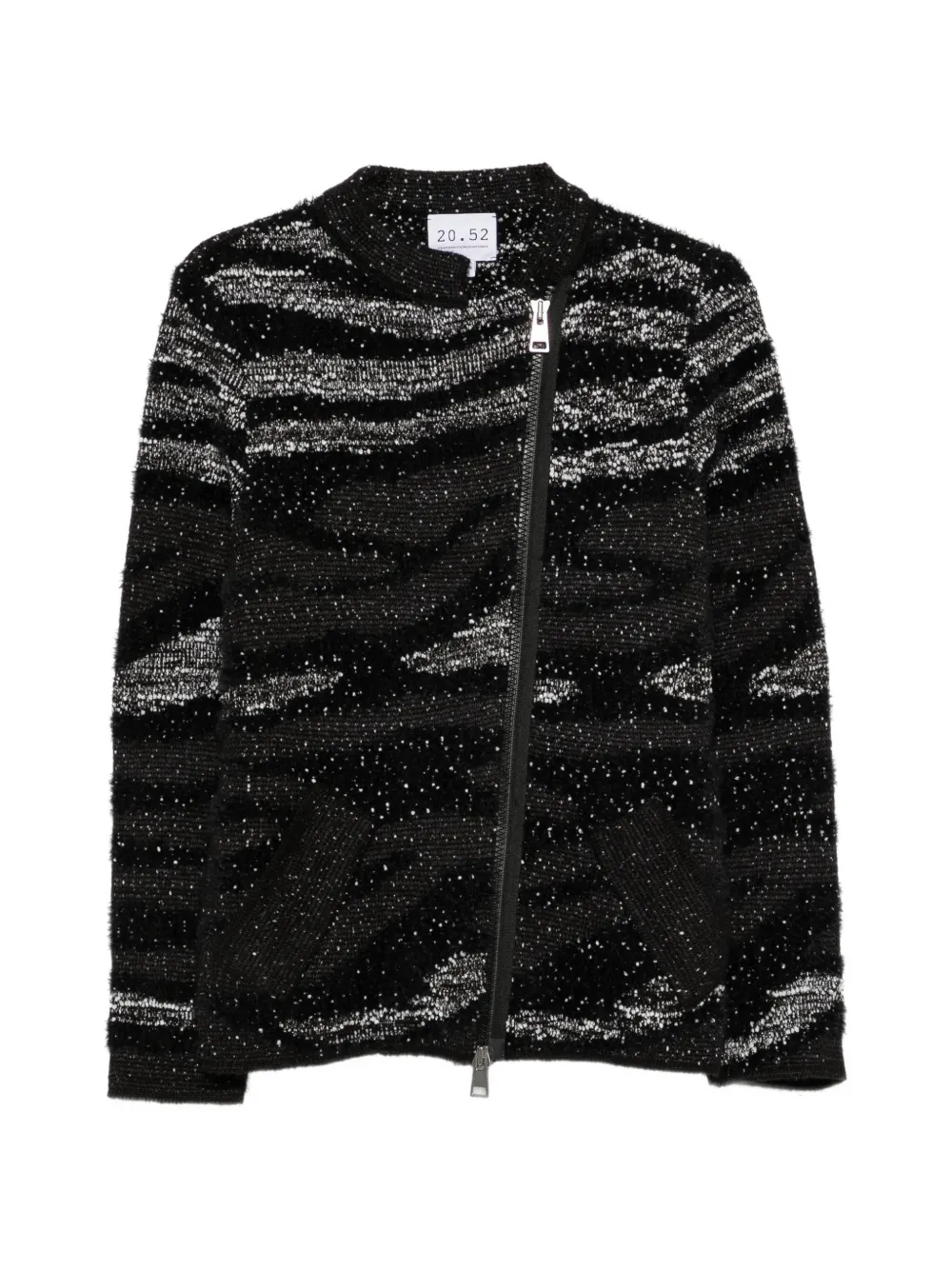 Neera zip-up cardigan