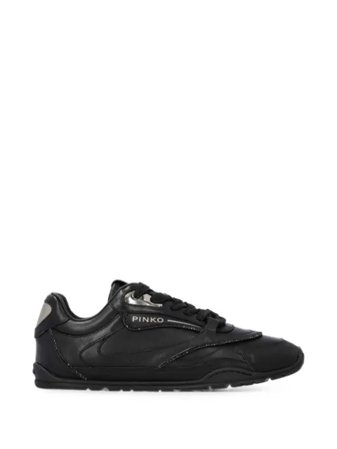 PINKO logo-print panelled sneakers