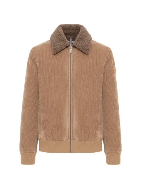 Colmar corduroy fleece-collar jacket