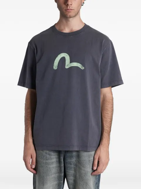 EVISU Ebisu & Seagull logo-print T-shirt