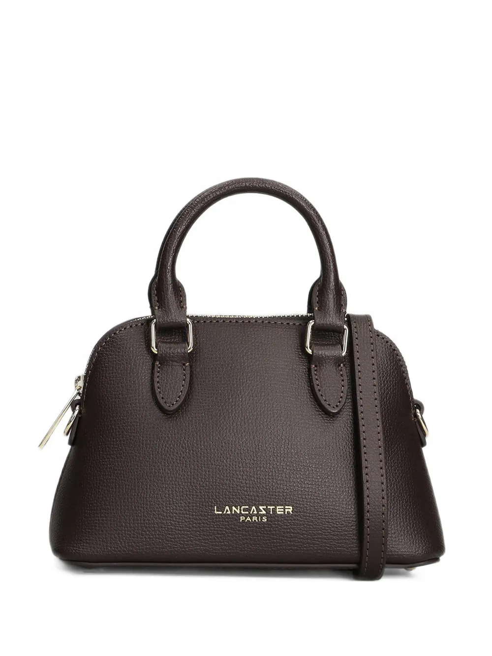 Lancaster Sierra JIA grain-texture leather tote bag Bruin