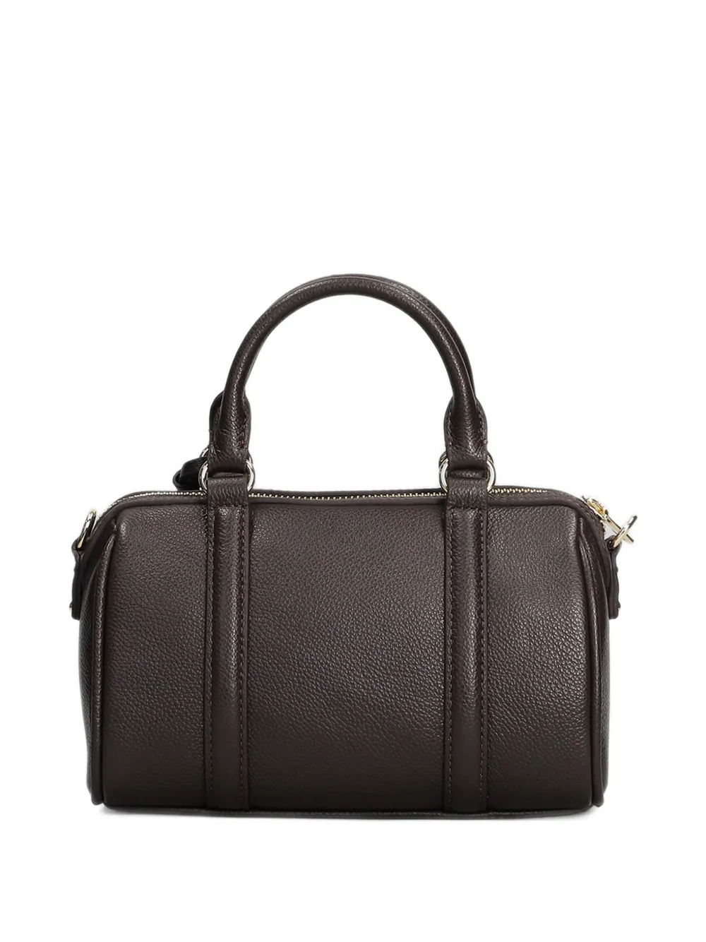 Lancaster Small Milano Ana logo-print grained tote bag Bruin