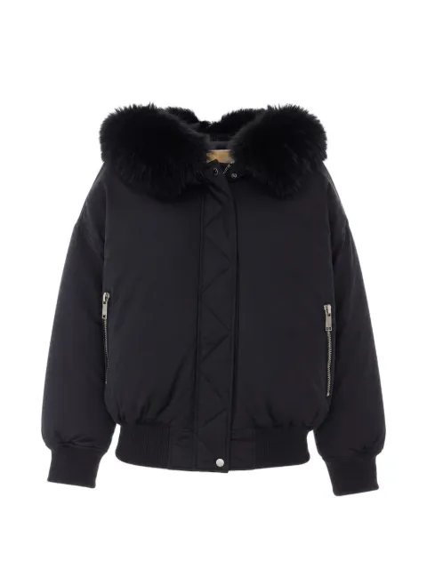 Michael Michael Kors faux-fur trim bomber jacket