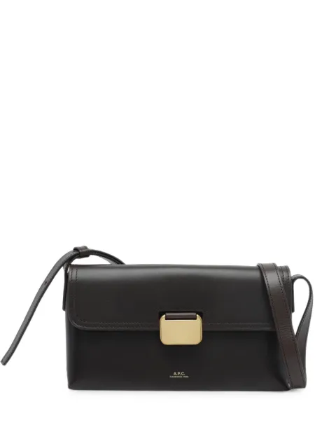 A.P.C. Simone レザー ショルダーバッグ S