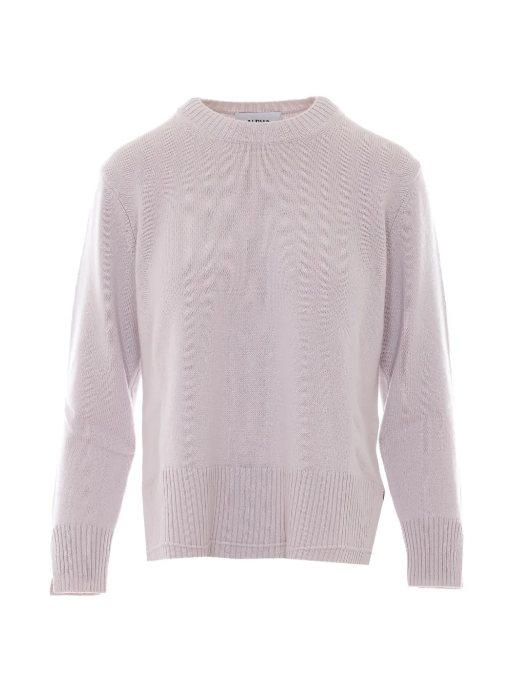 ALPHA STUDIO ribbed-trim sweater