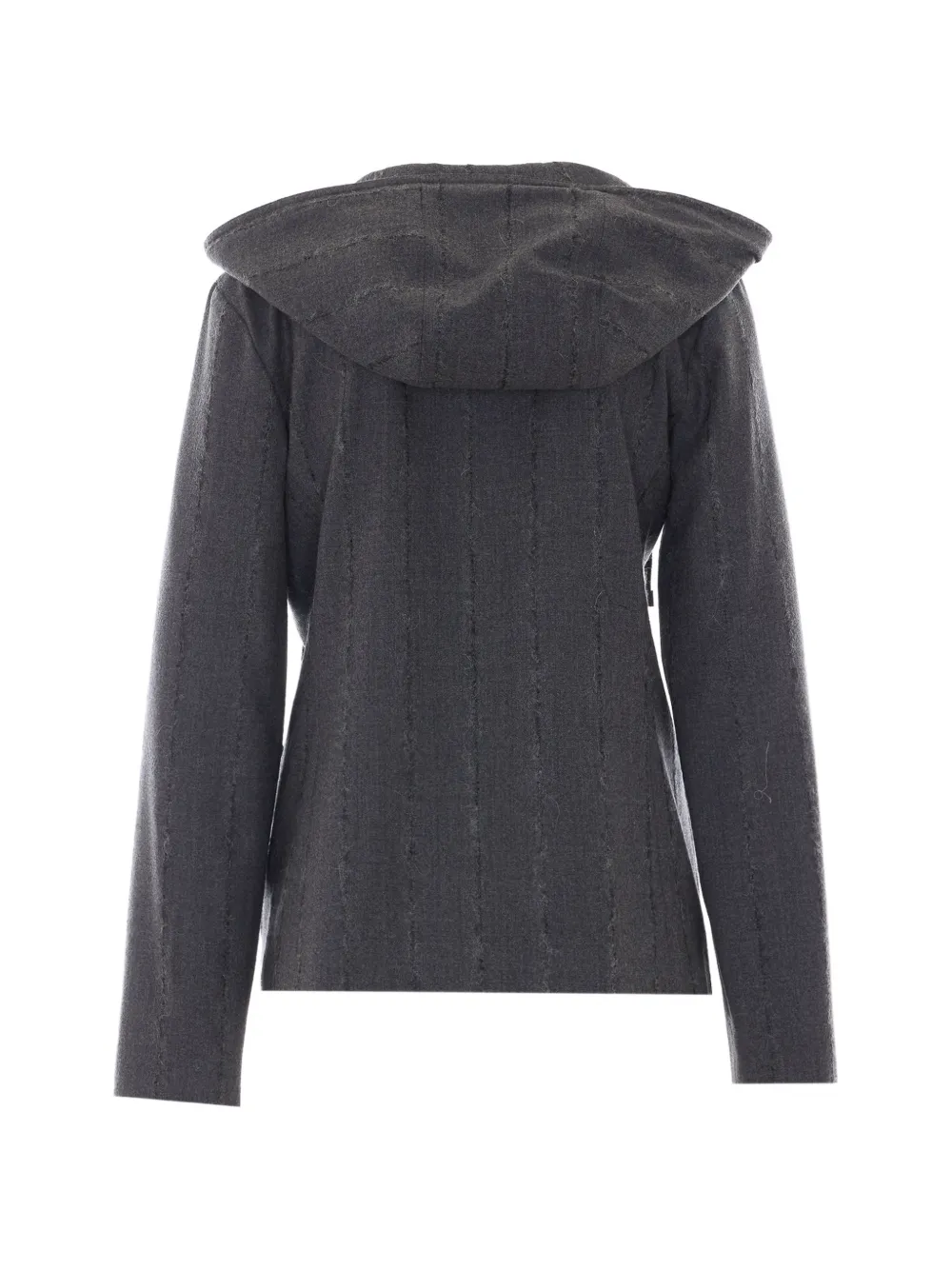 Fabiana Filippi hooded button-up jacket Grijs
