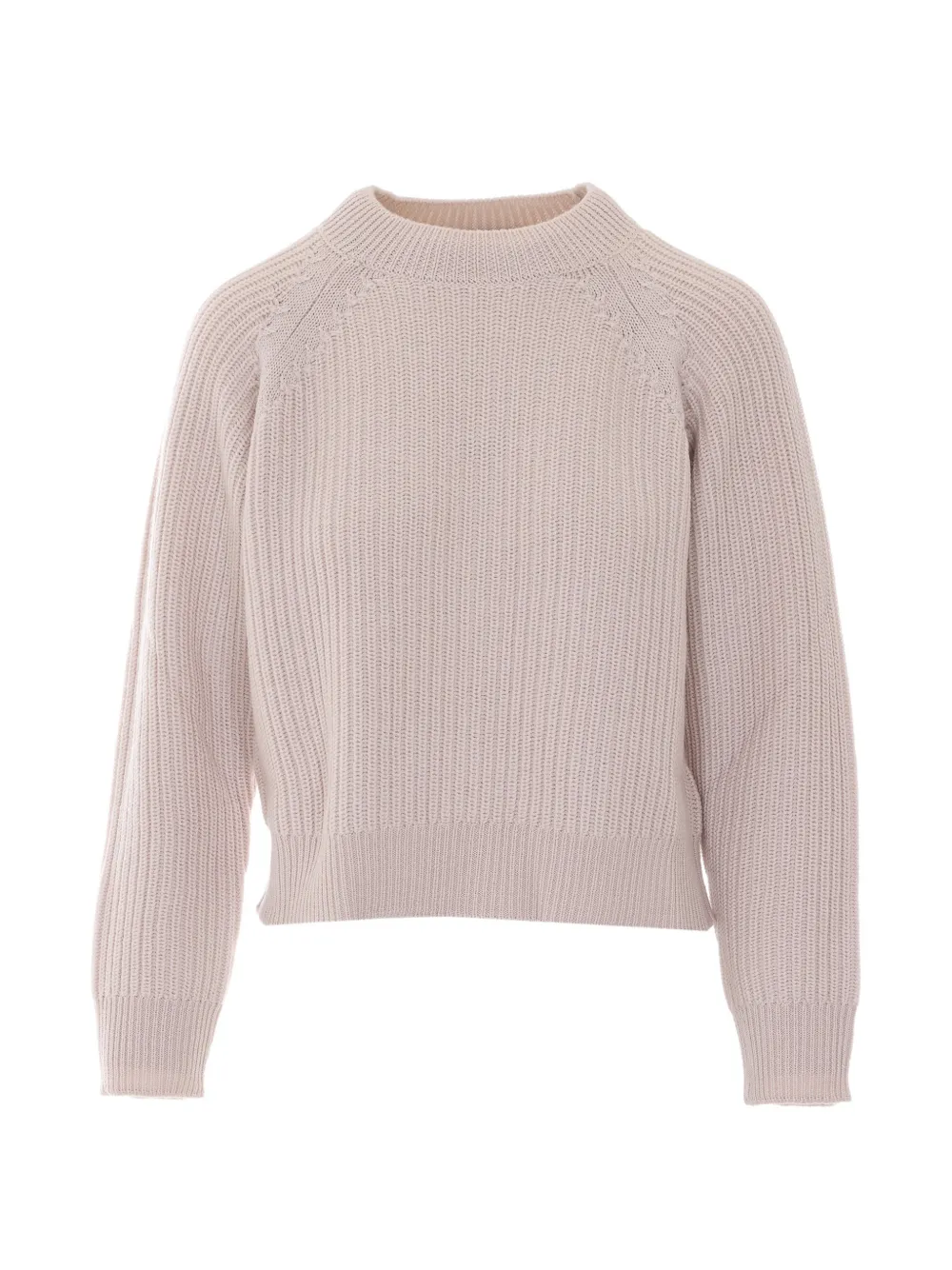 ALPHA STUDIO ribbed-knit raglan-sleeve sweater