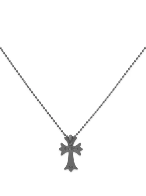 Chrome Hearts Silichrome Cross necklace