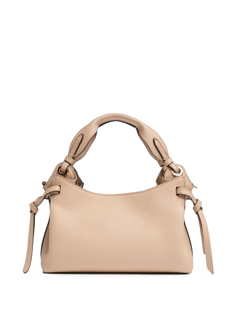 Lancel Swann shopper van bewerkt leer Beige