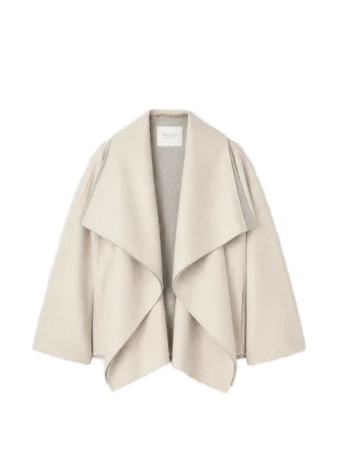 RETORI shawl-collar open-front jacket