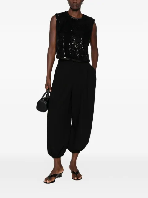 SIMKHAI  sequin-embellished sleeveless top