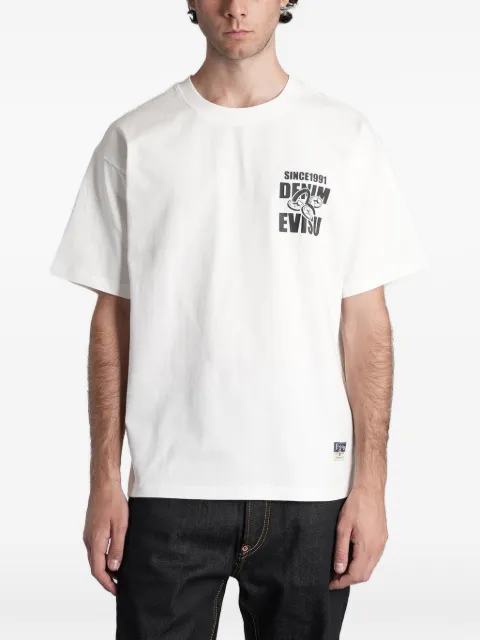 EVISU logo-print Seagull T-shirt