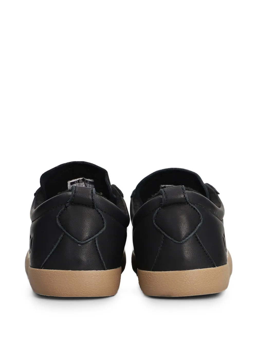 D.A.T.E. Prima contrast-stripe sneakers Zwart