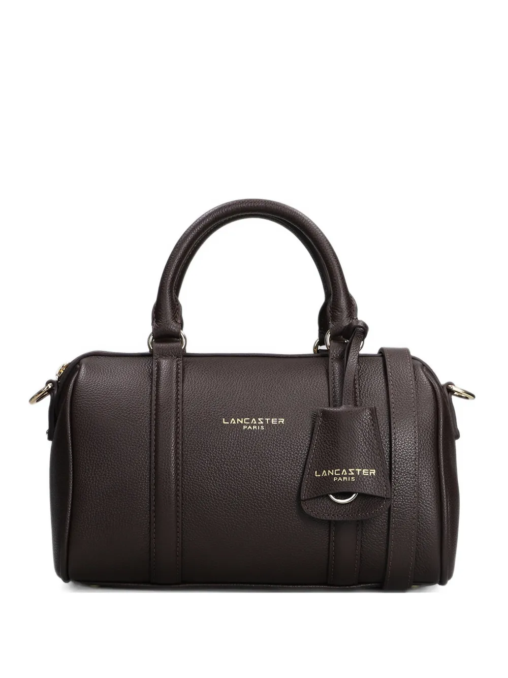 Lancaster Milano Ana grained leather tote bag Bruin