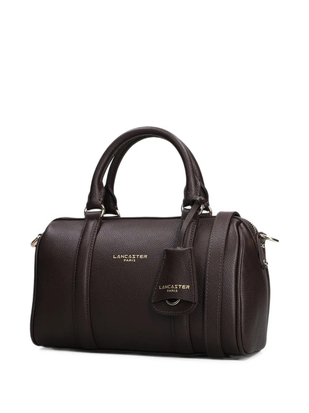 Lancaster Milano Ana grained leather tote bag Bruin