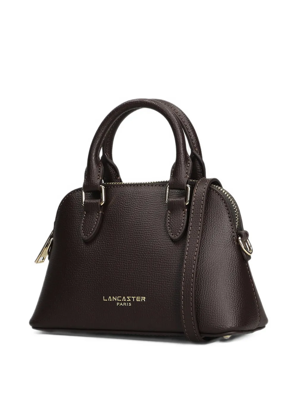 Lancaster Sierra Jia grained-leather tote bag Bruin