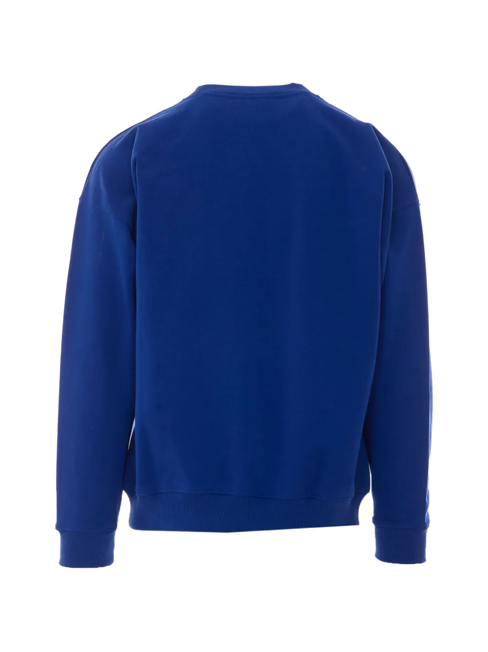 Drôle De Monsieur Sweater met logoprint Blauw