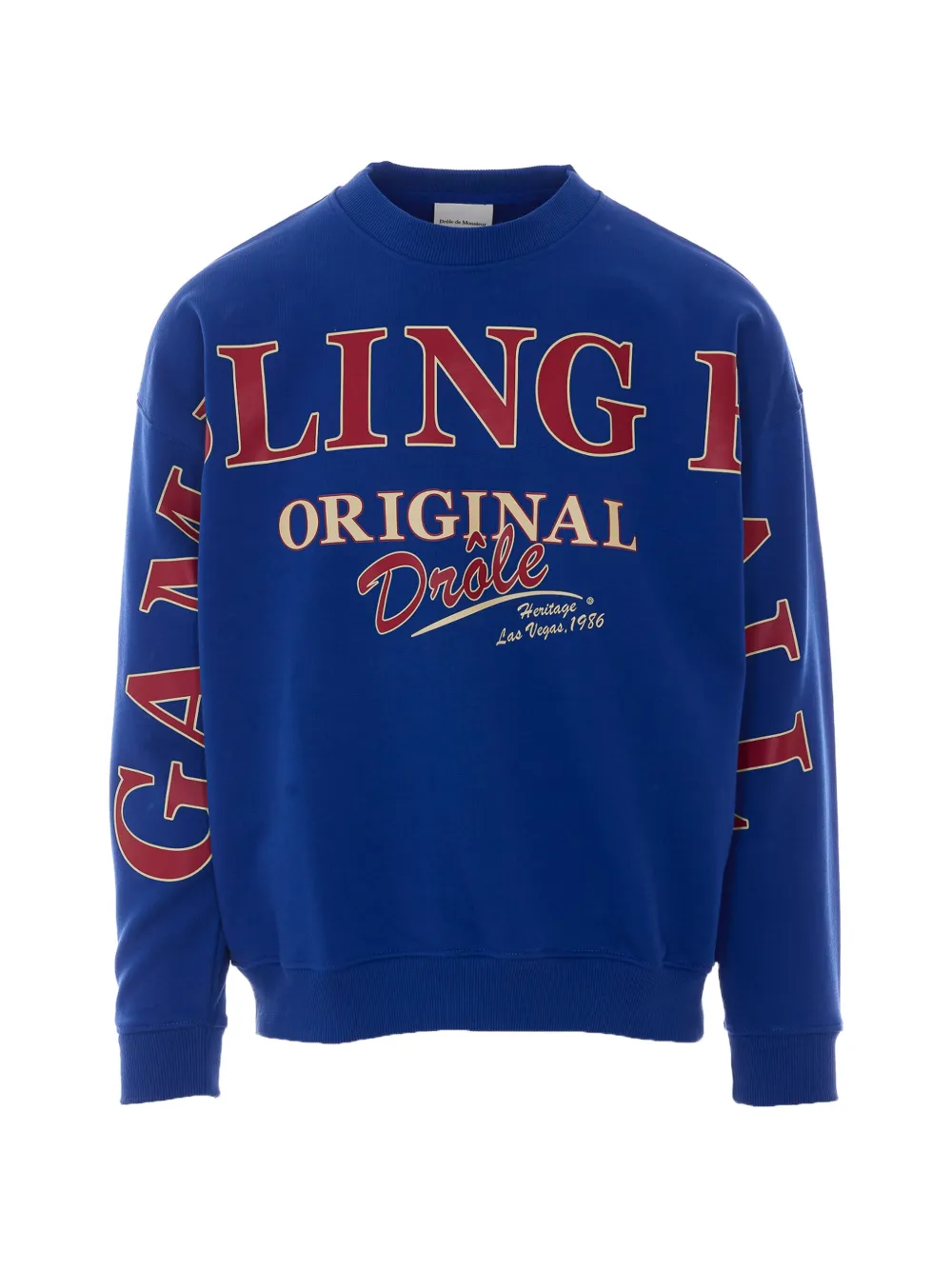 Drôle De Monsieur logo-print sweatshirt