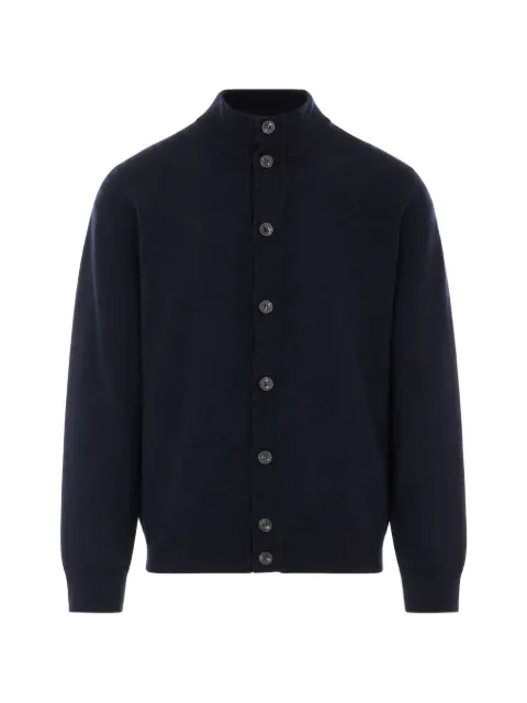 ALPHA STUDIO high-neck button-up cardigan