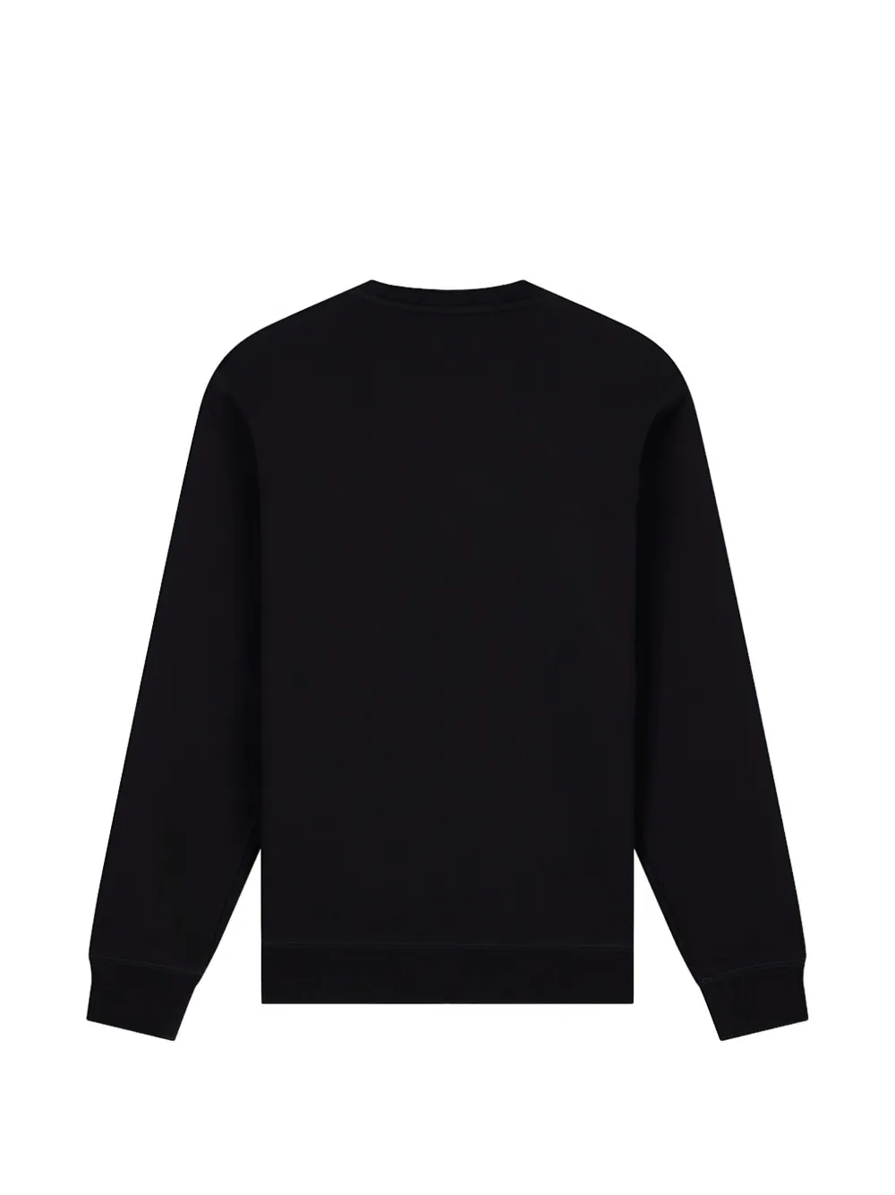 Ea7 Emporio Armani Sweater met logoband Zwart