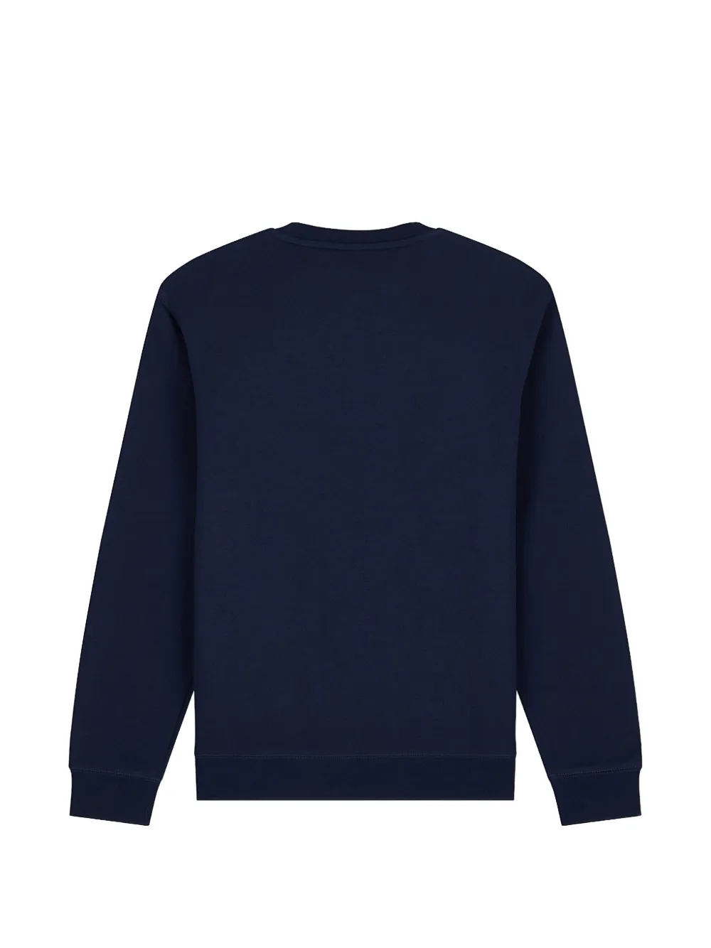 Ea7 Emporio Armani Sweater met logoband Blauw