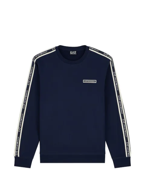 Ea7 Emporio Armani logo-tape sweatshirt