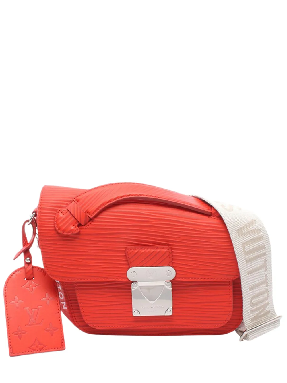 Louis Vuitton Pre-Owned Borsa a tracolla Distorted Monceau XL in pelle Epi 2020-2026 - Rosso