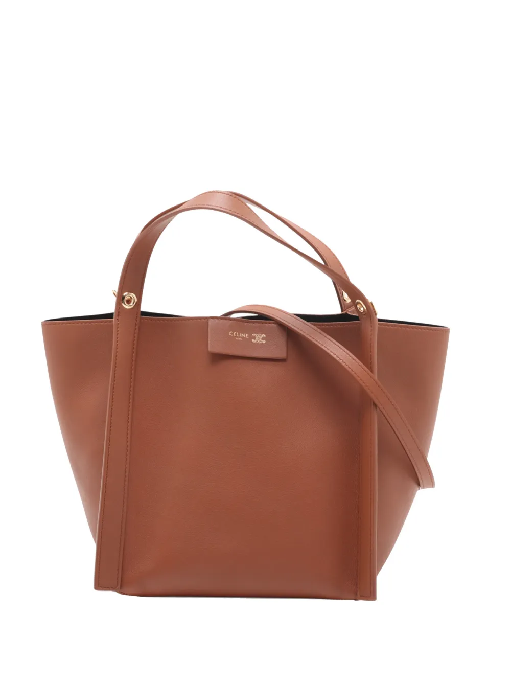 Celine Pre-Owned 2000-2026 Small Big Bag satchel - Braun