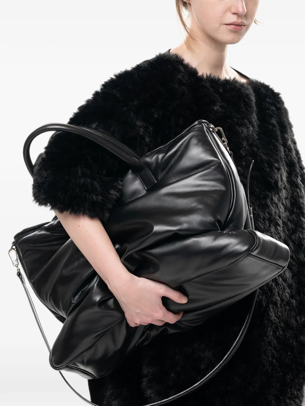 Maison MIHARA YASUHIRO "Pucker" shopper Zwart