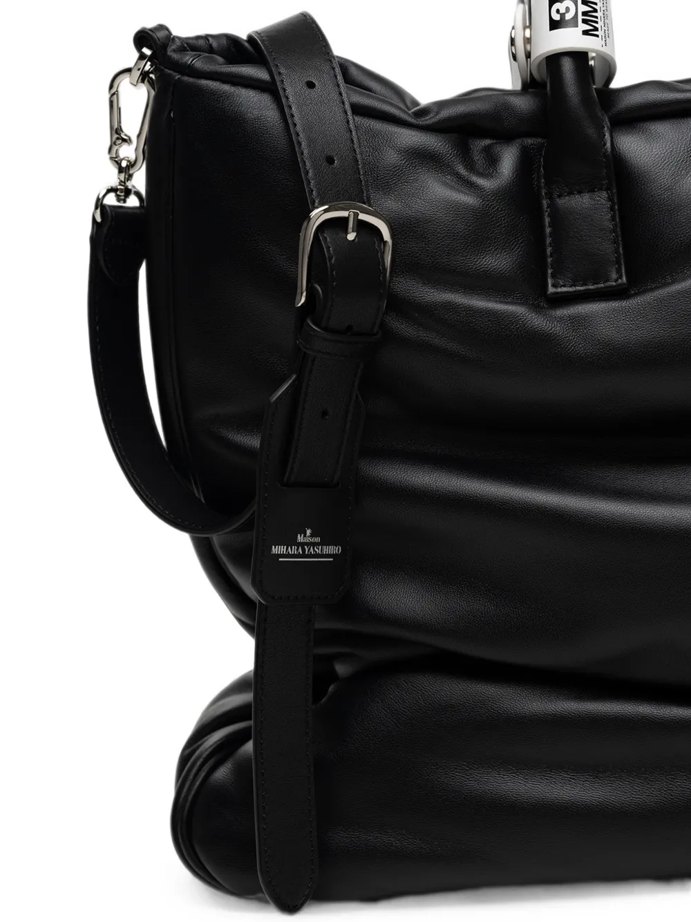 Maison MIHARA YASUHIRO "Pucker" shopper Zwart