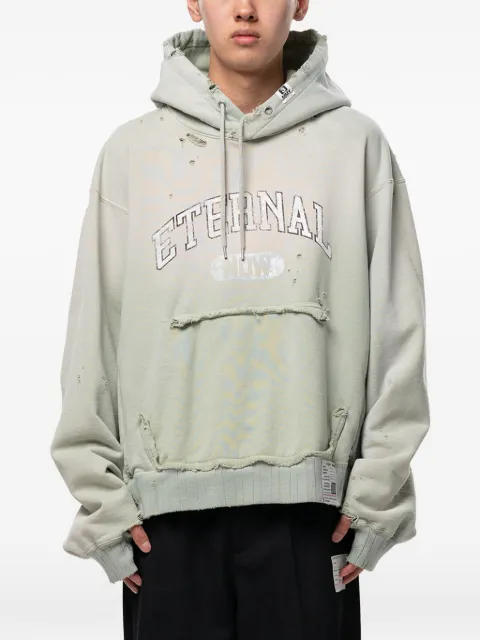 Maison MIHARA YASUHIRO sun-faded like hoodie