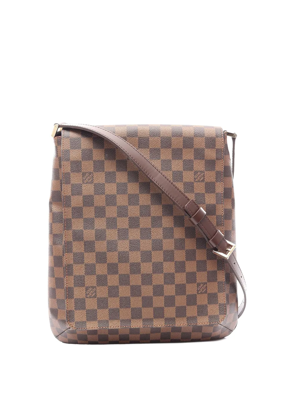 Louis Vuitton Pre-Owned 2004 Damier Ebene Musette Salsa Long Strap crossbody bag - Braun