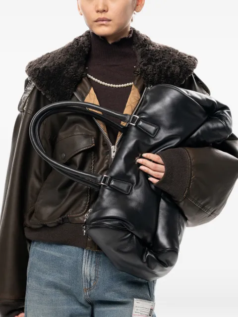 Maison MIHARA YASUHIRO "Pucker" puffer duffle bag