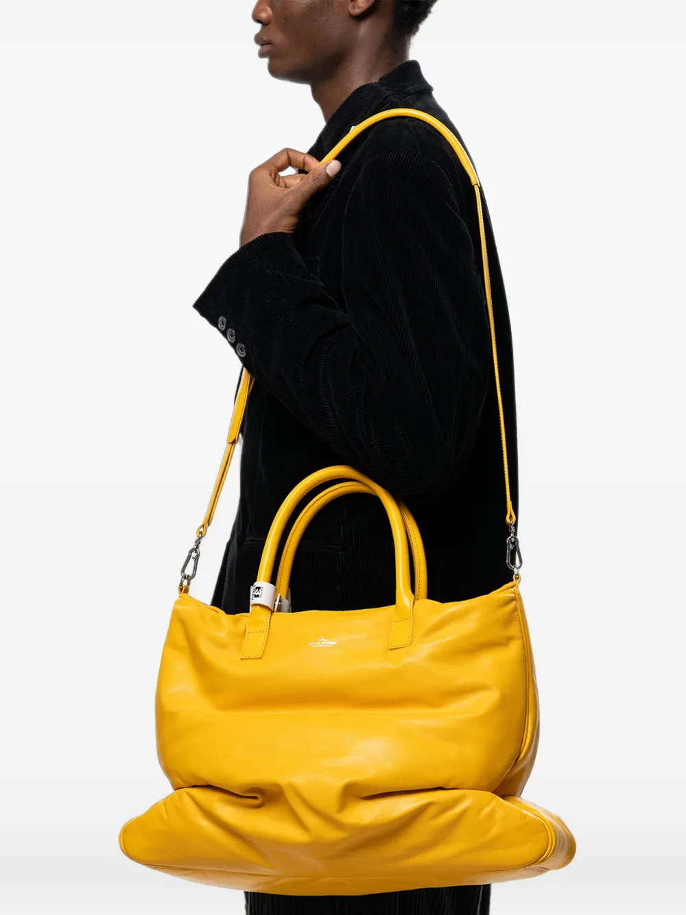 Maison MIHARA YASUHIRO "Pucker" shopper Geel