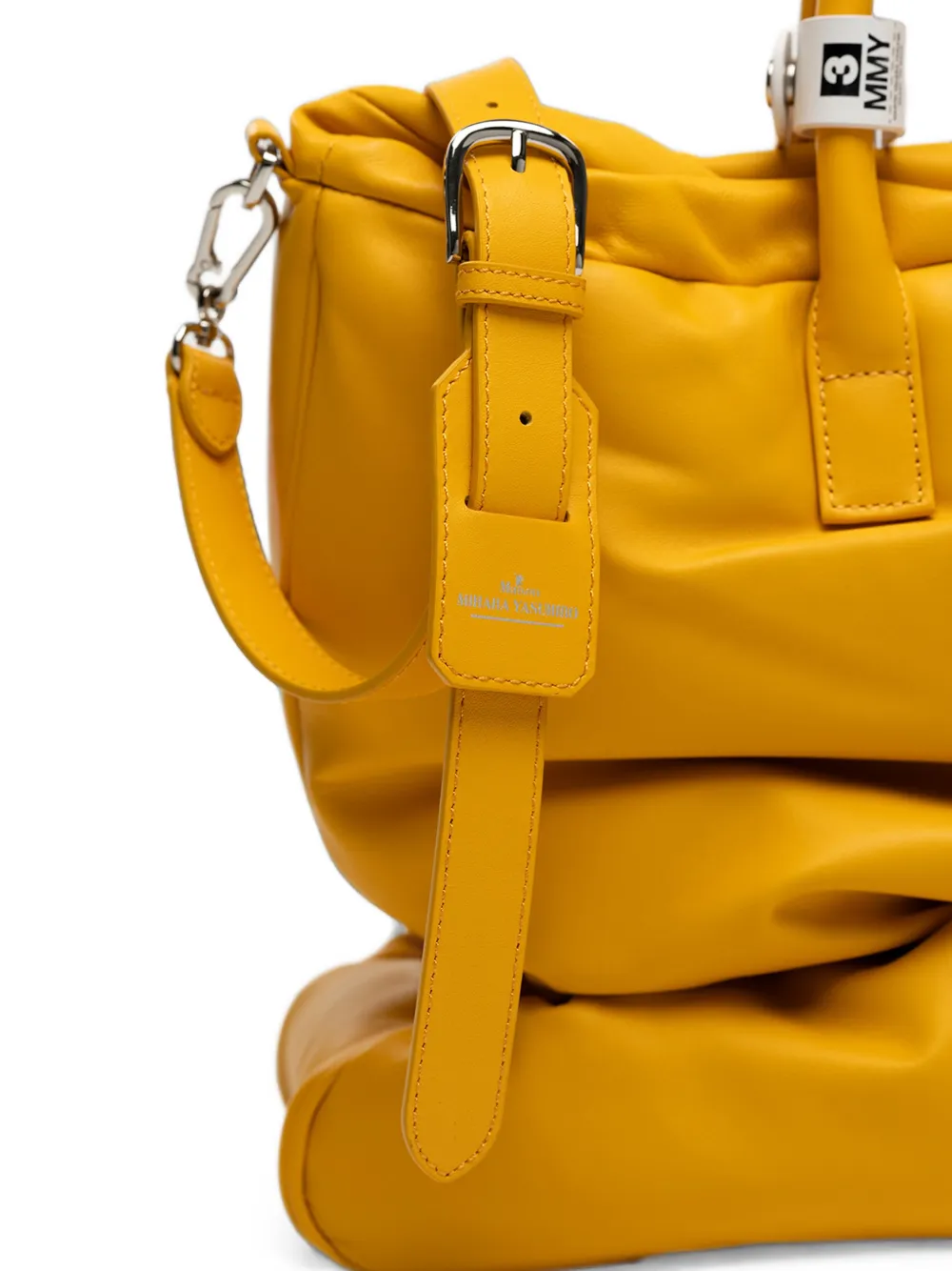 Maison MIHARA YASUHIRO "Pucker" shopper Geel