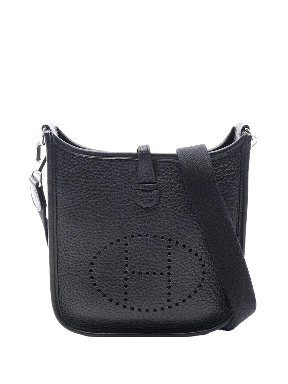 Hermès Pre-Owned Borsa a tracolla Evelyne I 16 Amazone in pelle Clemence 2022 - Nero