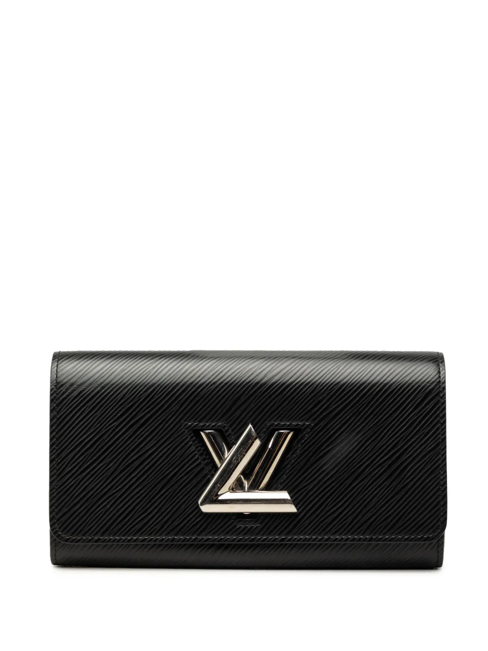 Louis Vuitton Pre-Owned 2019 Epi Twist Wallet long wallets - Nero