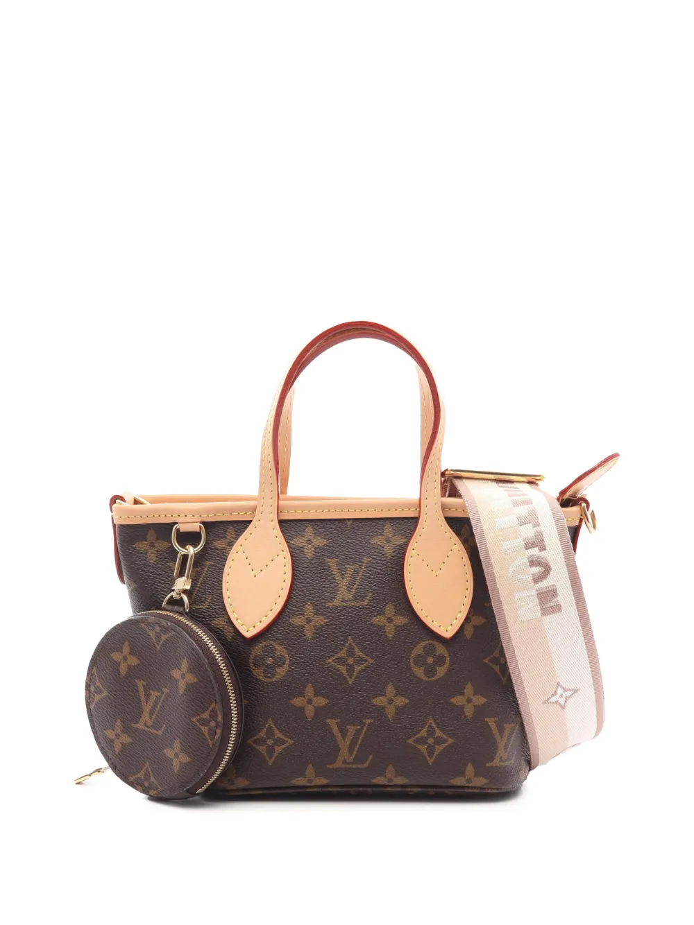 Louis Vuitton Pre-Owned 2020-2026 Monogram Neverfull BB satchel - Braun