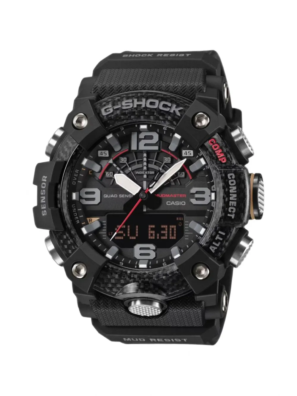Casio G-Shock Mudmaster 55.4mm watch - Nero