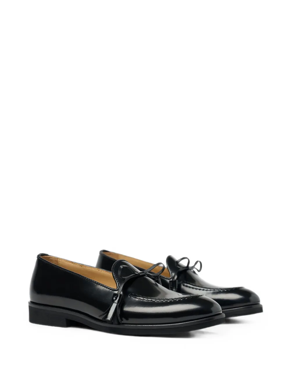 Scarosso Madison tassel loafers Zwart