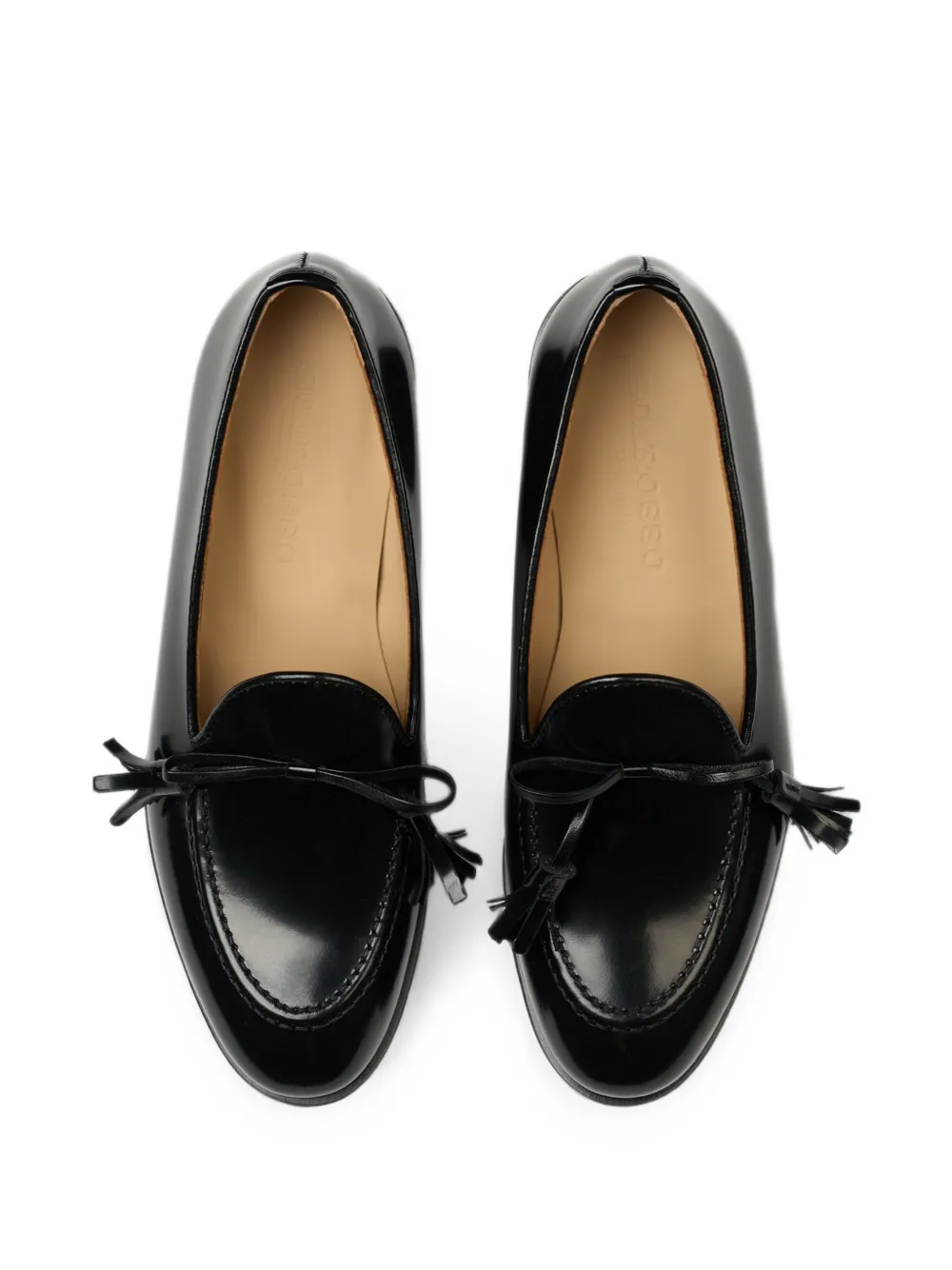 Scarosso Madison tassel loafers Zwart