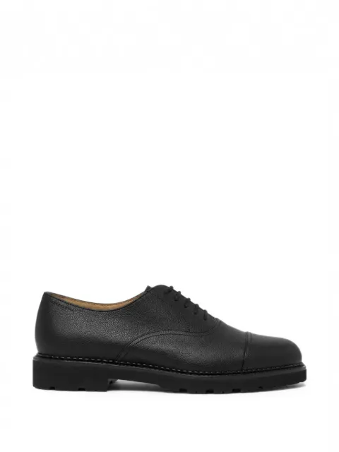 Scarosso Rupert hammered leather oxford shoes