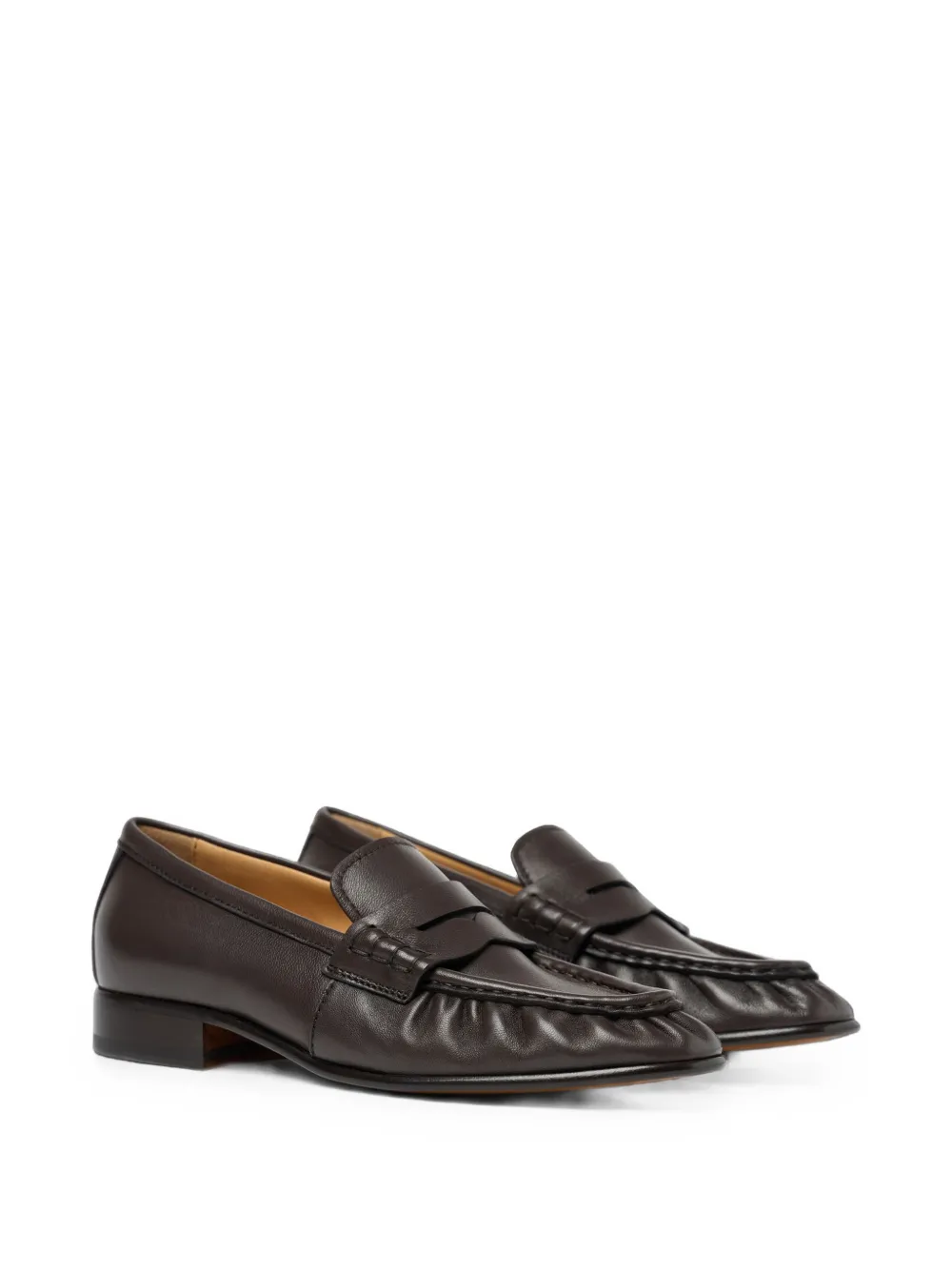 Scarosso Mar gathered loafers Bruin