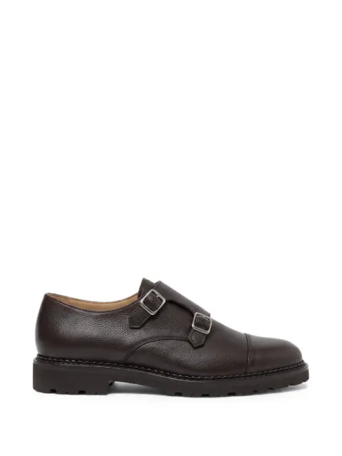 Scarosso zapatos monk dobles Oswald