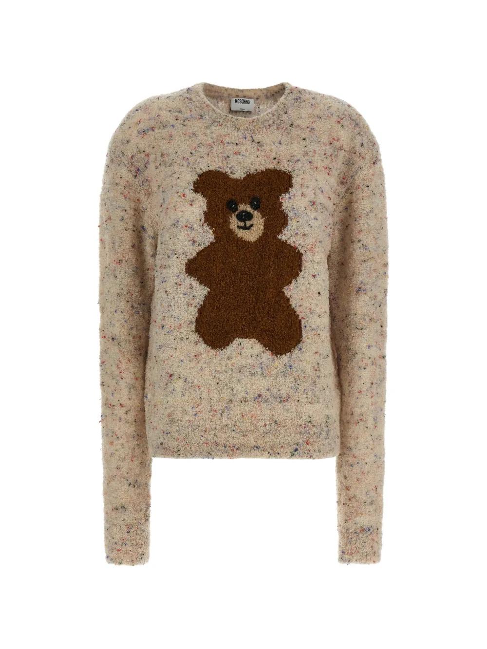 Moschino Teddy Bear bouclé sweater - Toni neutri